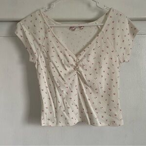 Pink Republic Ditsy Floral Top